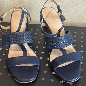 Cole Haan Women's Blue Strappy Sandals